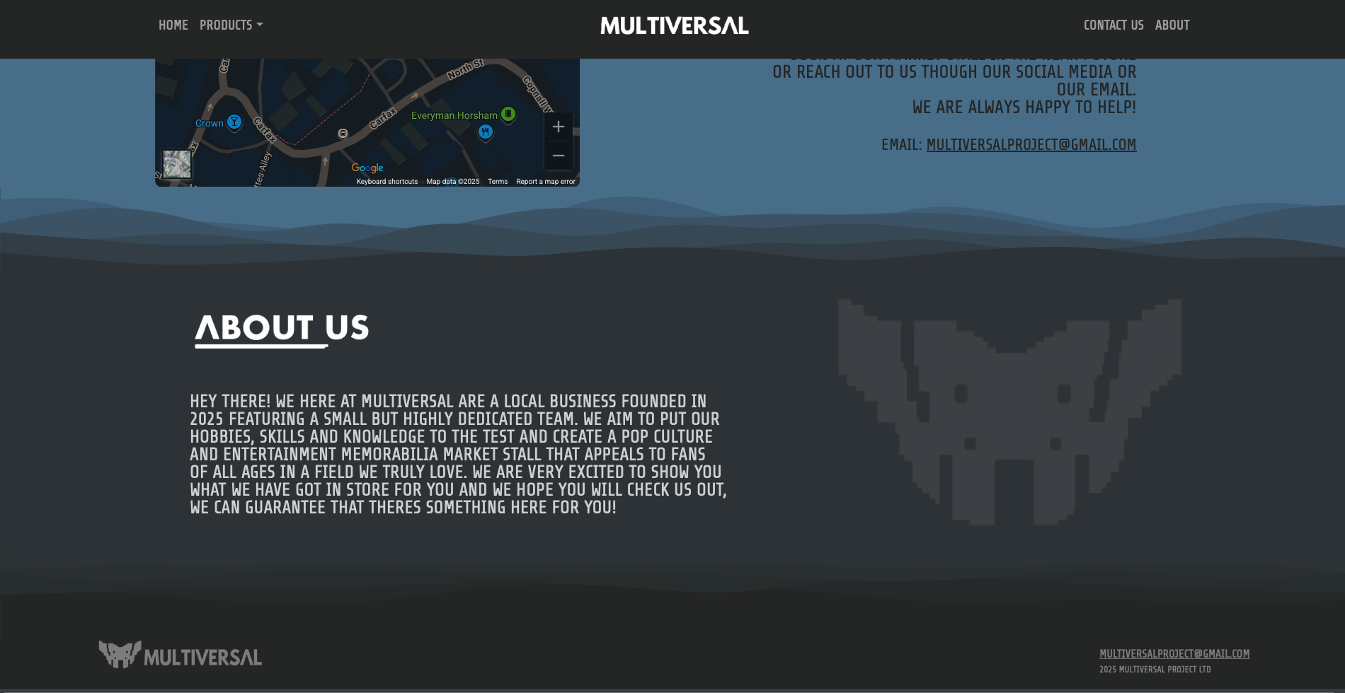 Multiversal about screen