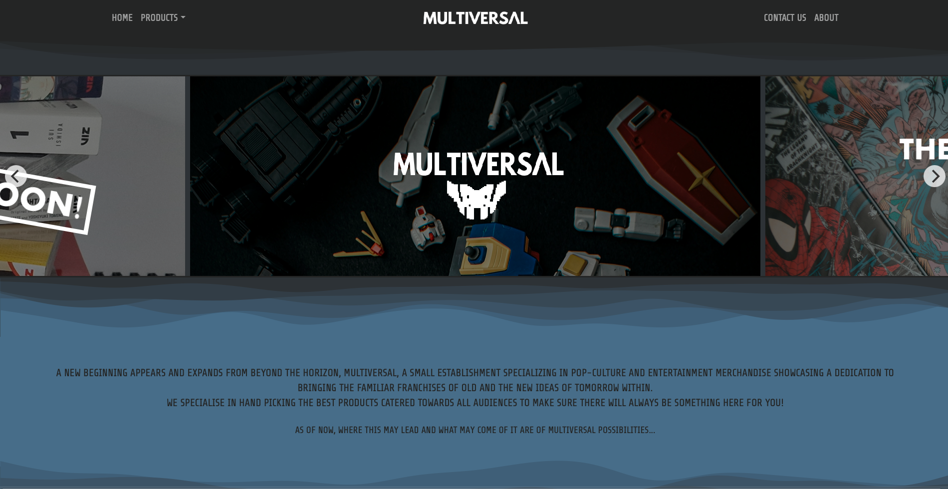 Multiversal home screen